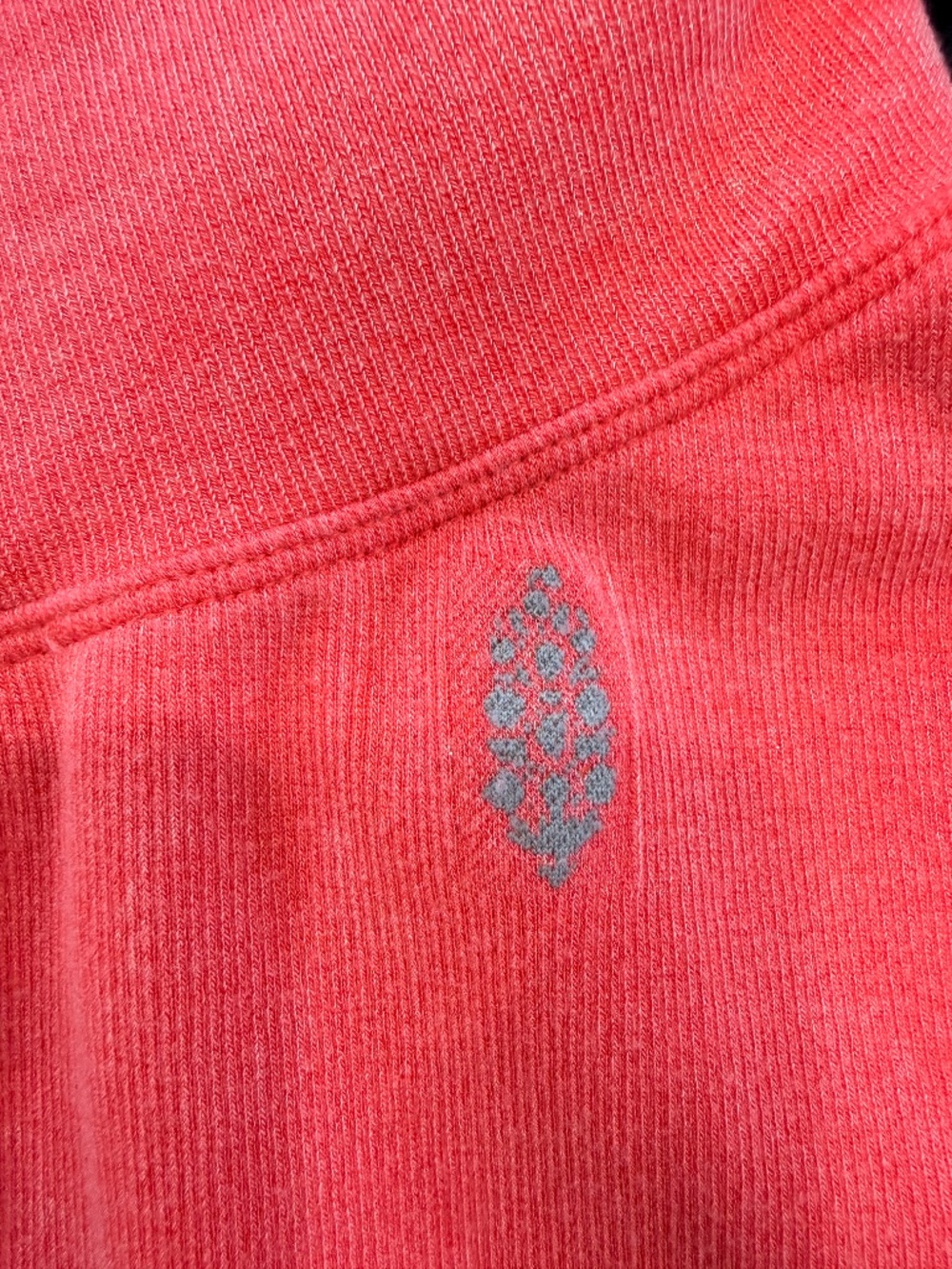 Free People Movement Go To Leggings Coral Orange Textured Drawstring Size XS/S - Picture 3 of 6